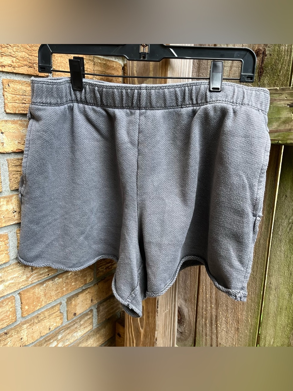 Aerie Charcoal Gray Pull-On Sweat Shorts